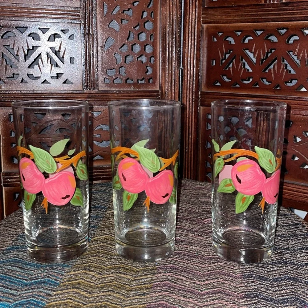 NWOT Franciscan Drinking Glasses. 3 tall & 3 short - Picture 2 of 4